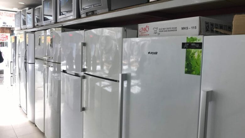 Antalya ikinci el Buzdolabı Alan Yer
