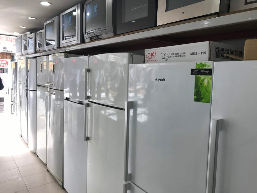 Antalya ikinci el Buzdolabı Alan Yer
